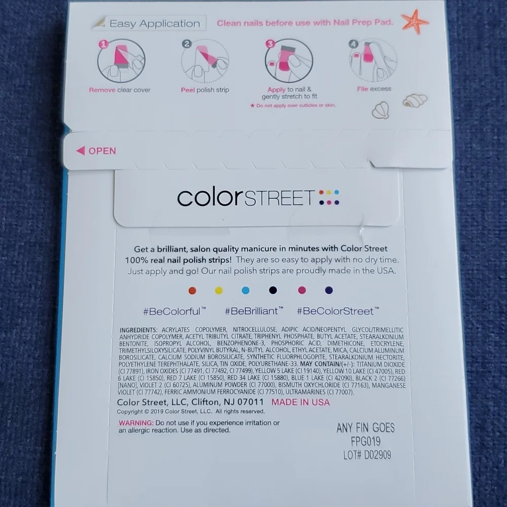 Color Street Pedi set - Picture 2 of 2